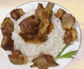Rice with lamb