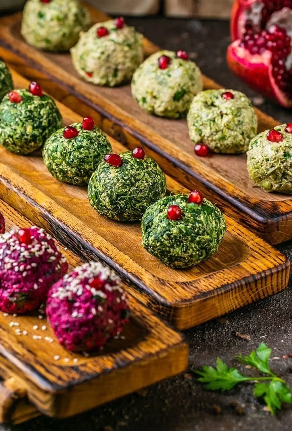 Georgian Appetizers in fish restaurant in Batumi Blue Wave