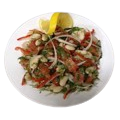 Bean salad in Batumi in Blue Wave
